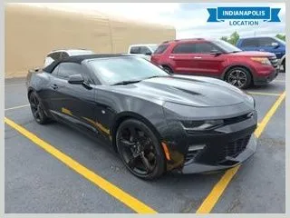 Black 2018 Chevrolet Camaro SS 2SS for sale in Indianapolis, IN