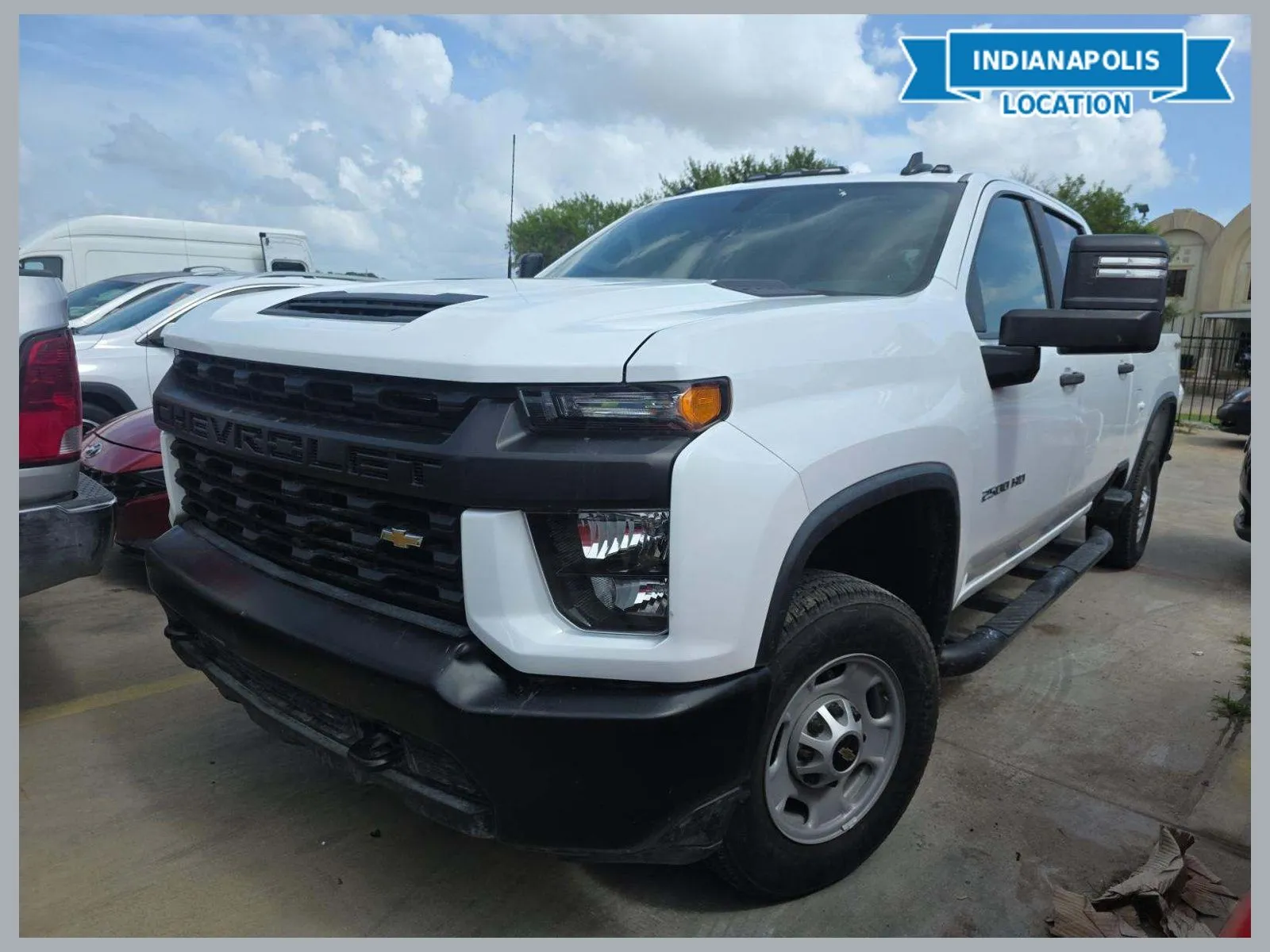 White 2020 Chevrolet Silverado 2500HD Work Truck for sale in Indianapolis, IN