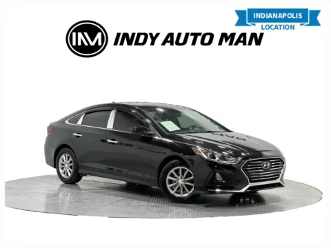 Black 2018 Hyundai Sonata SE for sale in Indianapolis, IN