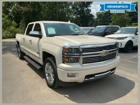 White 2015 Chevrolet Silverado 1500 High Country for sale in Indianapolis, IN