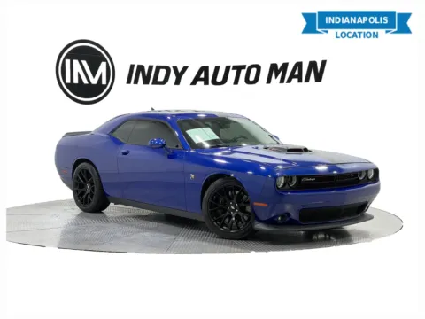 Blue 2018 Dodge Challenger 392 Hemi Scat Pack Shaker for sale in Indianapolis, IN