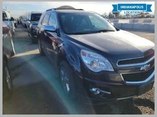 Gray 2015 Chevrolet Equinox LTZ for sale in Indianapolis, IN