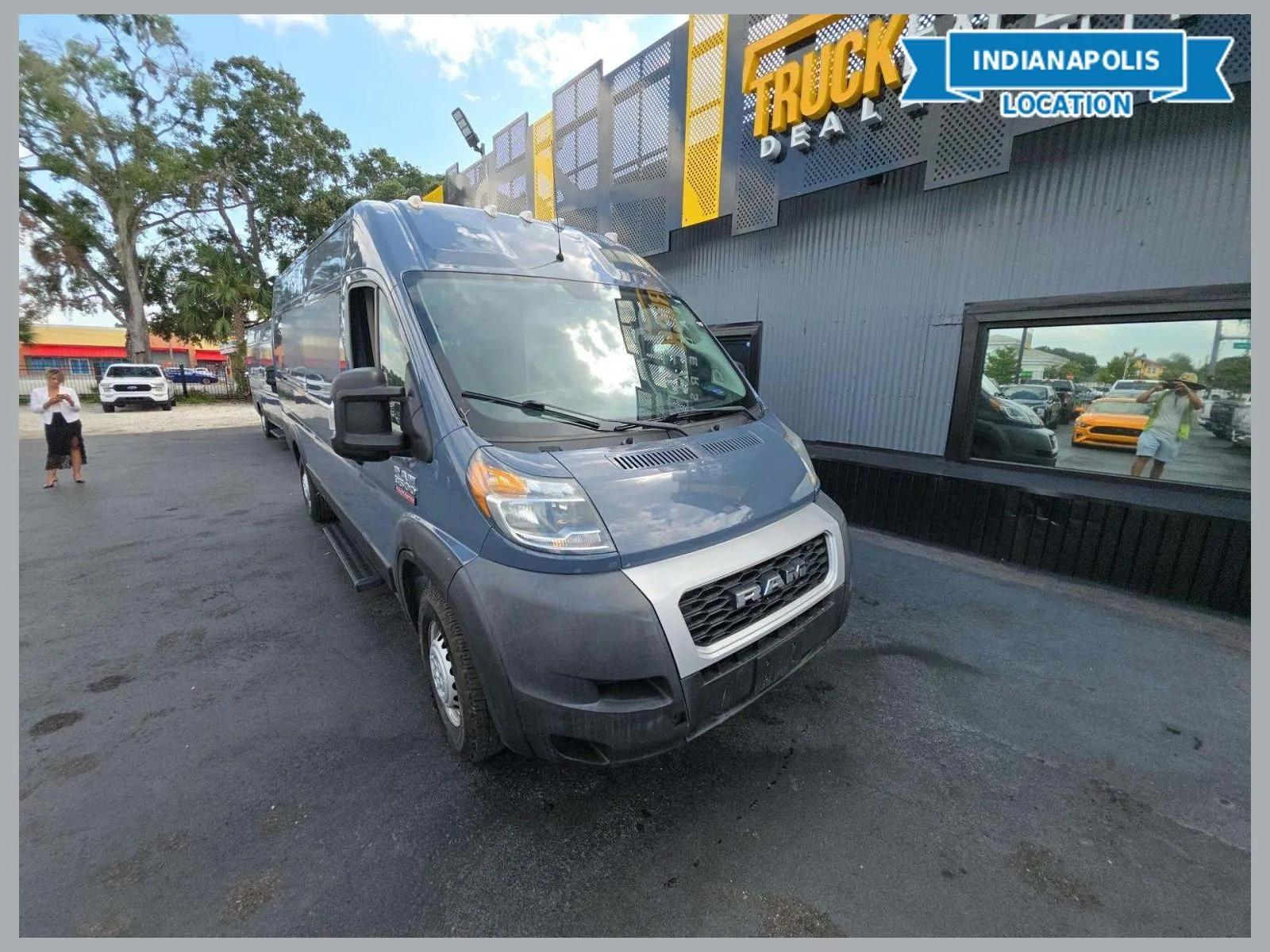 Blue 2021 Ram ProMaster 3500 High Roof for sale in Indianapolis, IN