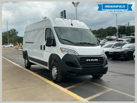 White 2023 Ram ProMaster 3500 High Roof for sale in Indianapolis, IN