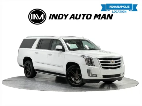 White 2020 Cadillac Escalade ESV Premium for sale in Indianapolis, IN
