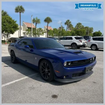 Blue 2021 Dodge Challenger R/T Scat Pack for sale in Indianapolis, IN