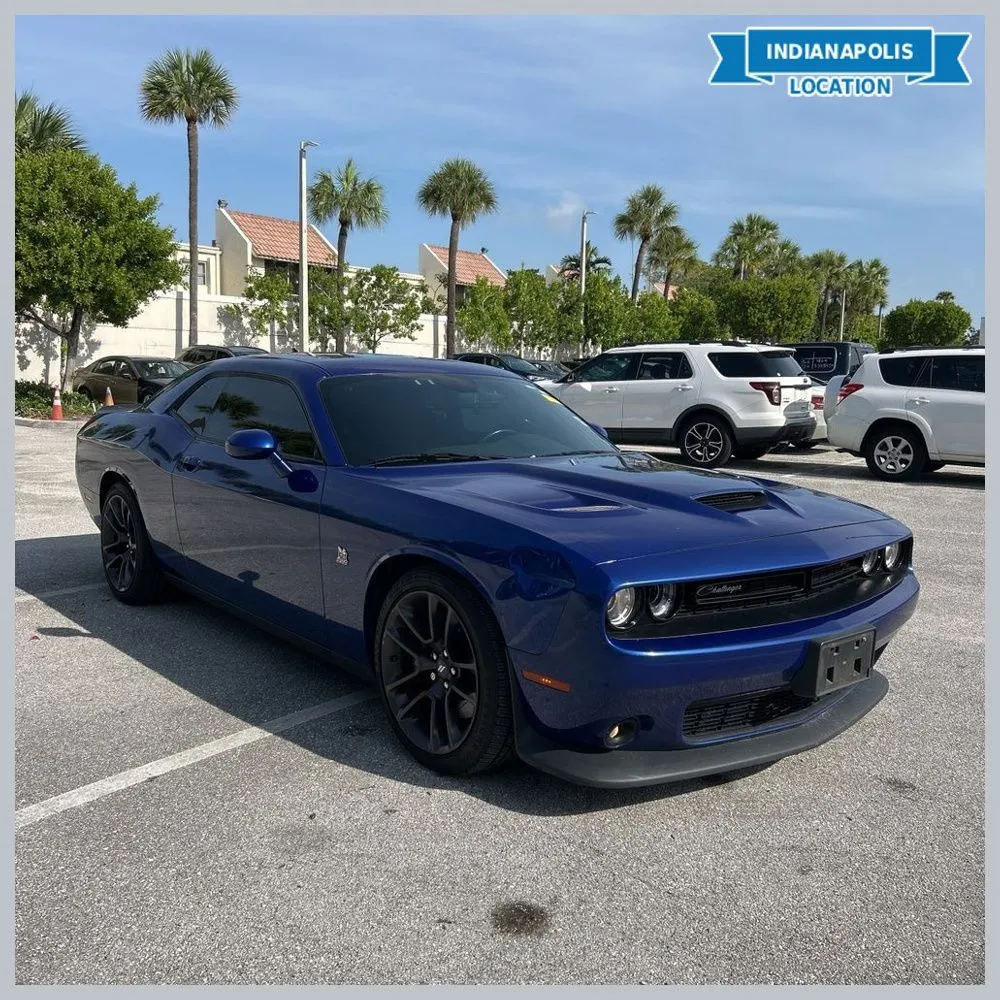 Blue 2021 Dodge Challenger R/T Scat Pack for sale in Indianapolis, IN