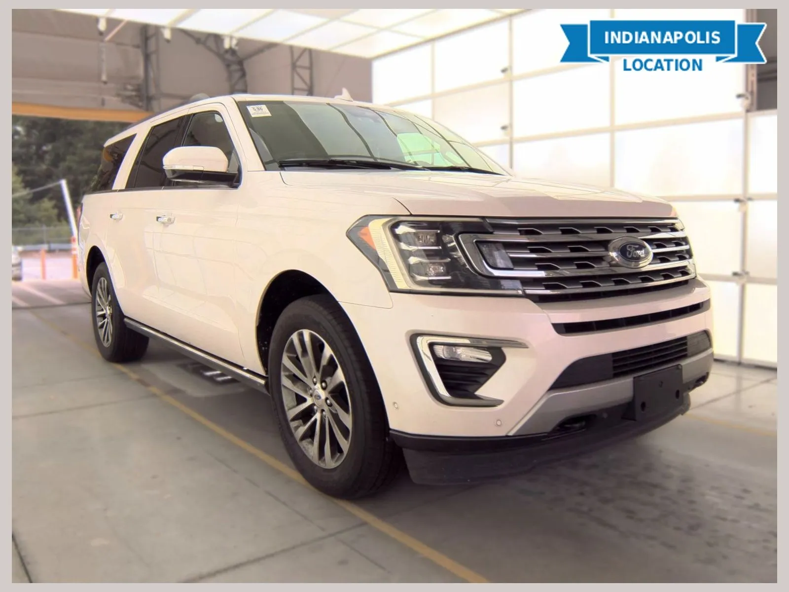 White 2018 Ford Expedition Max Limited for sale in Indianapolis, IN