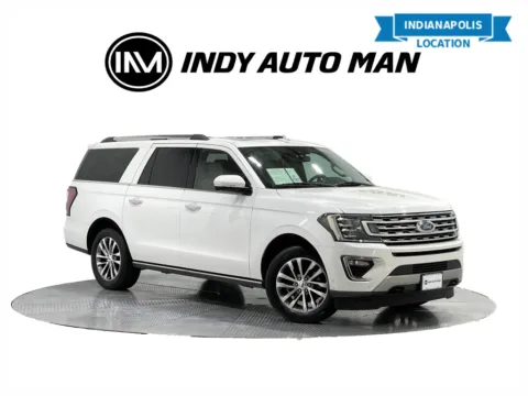 White 2018 Ford Expedition Max Limited for sale in Indianapolis, IN