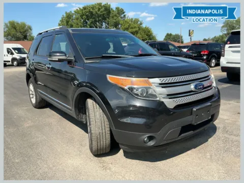 Black 2015 Ford Explorer XLT for sale in Indianapolis, IN