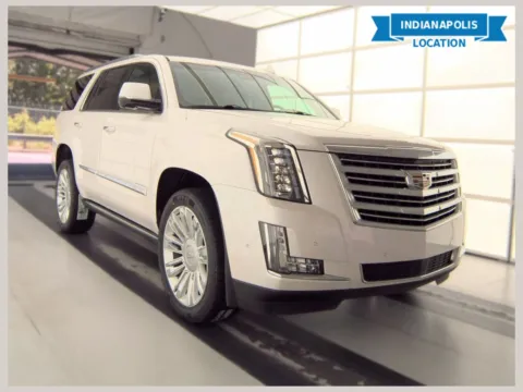 White 2019 Cadillac Escalade Platinum Edition for sale in Indianapolis, IN