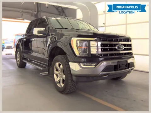 Black 2021 Ford F-150 Lariat for sale in Indianapolis, IN