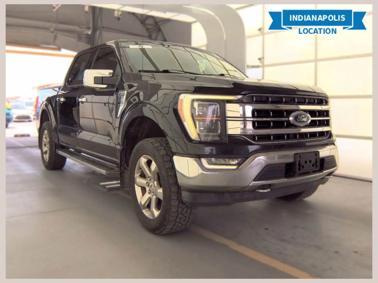 Black 2021 Ford F-150 Lariat for sale in Indianapolis, IN