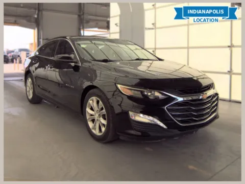 Black 2020 Chevrolet Malibu LT for sale in Indianapolis, IN