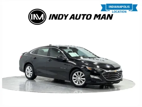 Black 2020 Chevrolet Malibu LT for sale in Indianapolis, IN