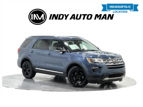 Blue 2018 Ford Explorer XLT for sale in Indianapolis, IN
