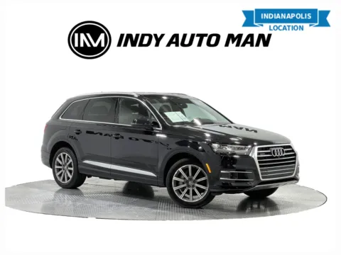Black 2019 Audi Q7 55 Premium Plus quattro for sale in Indianapolis, IN