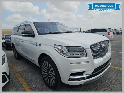 White 2019 Lincoln Navigator L Reserve for sale in Indianapolis, IN