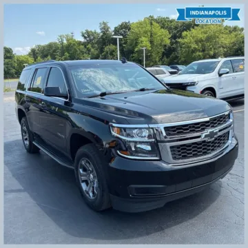 Black 2018 Chevrolet Tahoe LS for sale in Indianapolis, IN