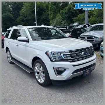 White 2019 Ford Expedition Limited for sale in Indianapolis, IN