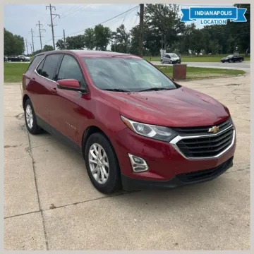 Red 2019 Chevrolet Equinox LT for sale in Indianapolis, IN