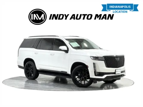 White 2022 Cadillac Escalade Premium Luxury for sale in Indianapolis, IN