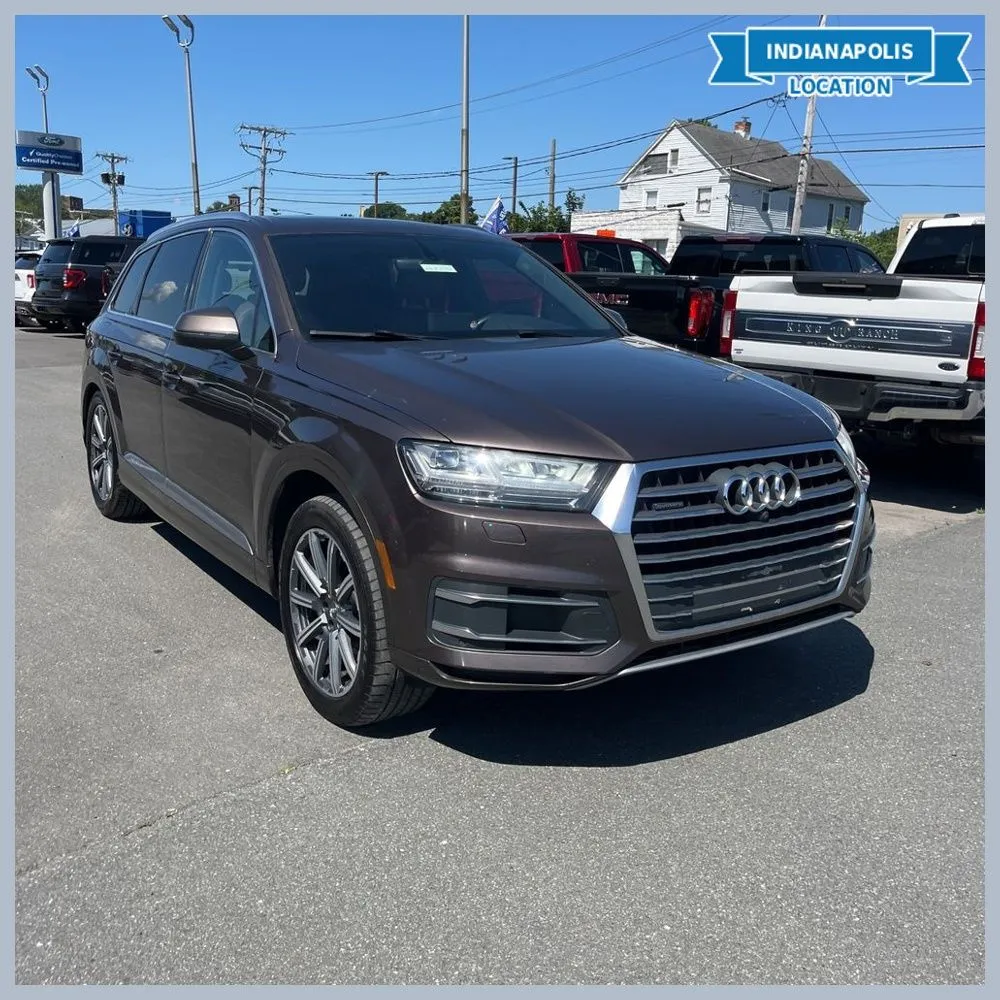 Brown 2017 Audi Q7 3.0T Prestige quattro for sale in Indianapolis, IN