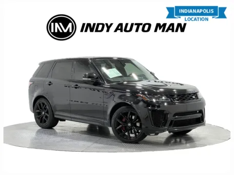 Black 2020 Land Rover Range Rover Sport SVR for sale in Indianapolis, IN