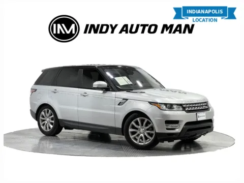 Gray 2017 Land Rover Range Rover Sport 3.0L V6 Supercharged HSE for sale in Indianapolis, IN
