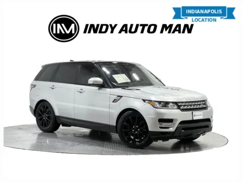 Gray 2017 Land Rover Range Rover Sport 3.0L V6 Supercharged HSE for sale in Indianapolis, IN
