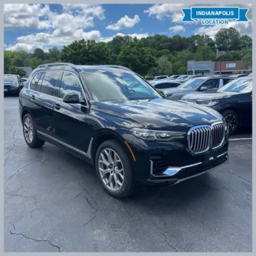 Black 2019 BMW X7 xDrive40i for sale in Indianapolis, IN