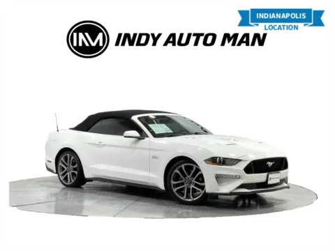 White 2018 Ford Mustang GT Premium for sale in Indianapolis, IN