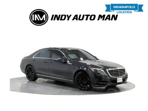 Gray 2015 Mercedes-Benz S-Class S 550 4MATIC for sale in Indianapolis, IN