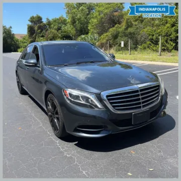Gray 2015 Mercedes-Benz S-Class S 550 4MATIC for sale in Indianapolis, IN