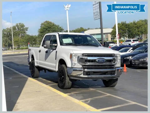 White 2021 Ford F-250SD XLT for sale in Indianapolis, IN