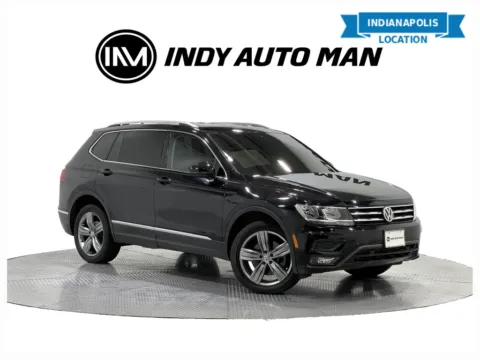 Black 2021 Volkswagen Tiguan 2.0T SEL for sale in Indianapolis, IN