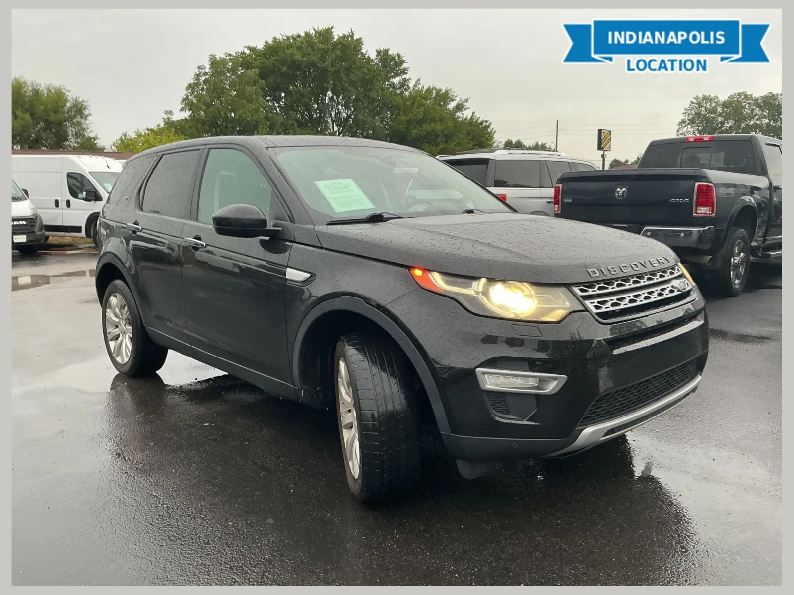 Black 2016 Land Rover Discovery Sport HSE Luxury for sale in Indianapolis, IN