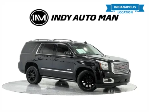 Black 2016 GMC Yukon Denali for sale in Indianapolis, IN