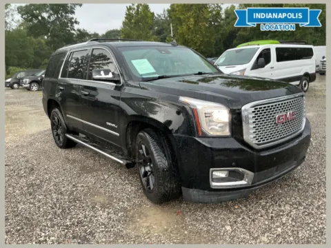 Black 2016 GMC Yukon Denali for sale in Indianapolis, IN