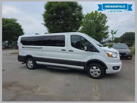 White 2021 Ford Transit-350 XLT for sale in Indianapolis, IN