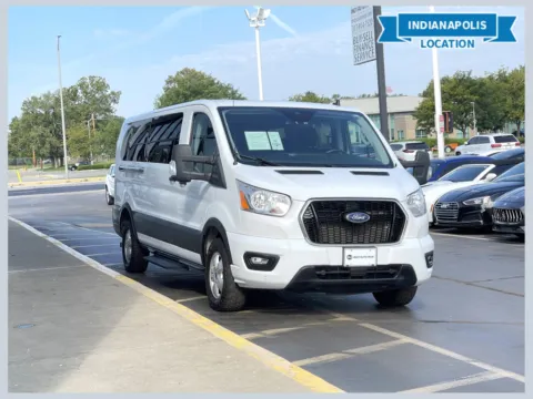 White 2021 Ford Transit-350 XLT for sale in Indianapolis, IN