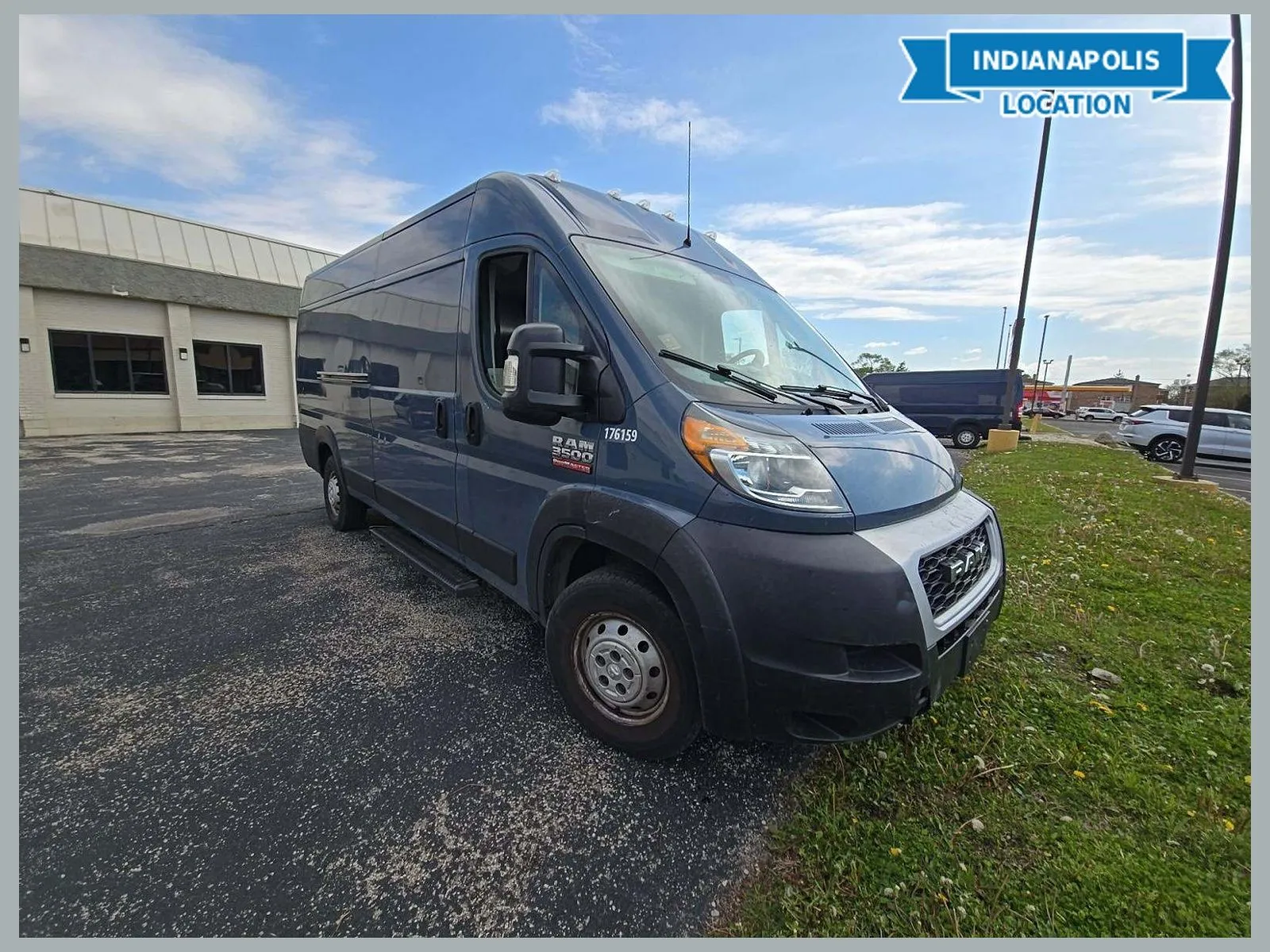 Blue 2019 Ram ProMaster 3500 High Roof for sale in Indianapolis, IN