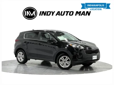 Black 2018 Kia Sportage LX for sale in Indianapolis, IN
