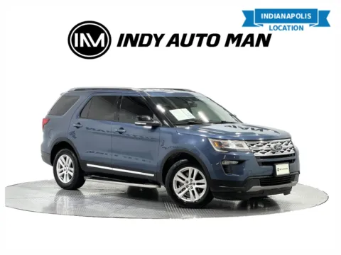 Blue 2018 Ford Explorer XLT for sale in Indianapolis, IN
