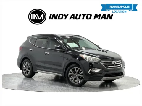 Black 2017 Hyundai Santa Fe Sport 2.0T Ultimate for sale in Indianapolis, IN