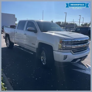 White 2016 Chevrolet Silverado 1500 High Country for sale in Indianapolis, IN