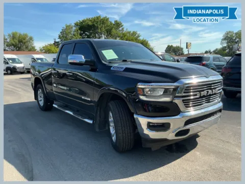 Black 2019 Ram 1500 Laramie for sale in Indianapolis, IN