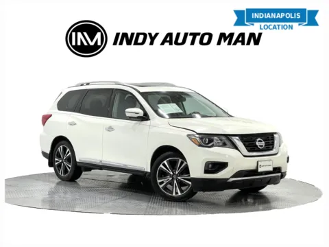 White 2019 Nissan Pathfinder Platinum for sale in Indianapolis, IN