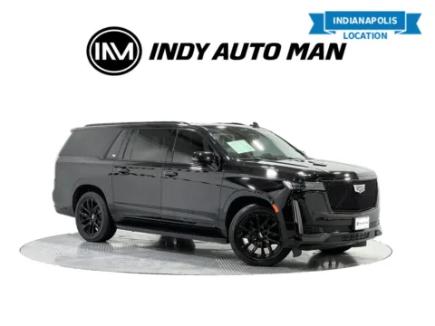 Black 2022 Cadillac Escalade ESV Sport Platinum for sale in Indianapolis, IN