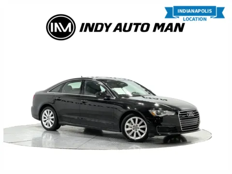 Black 2016 Audi A6 2.0T Premium Plus quattro for sale in Indianapolis, IN